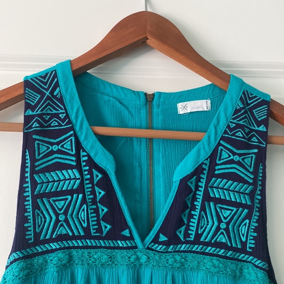 Gentle Fawn Teal Dress - Picture 2 of 3